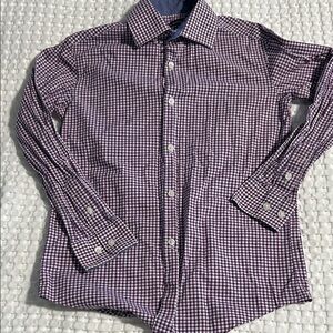 Michael Kors Boys Checkered Shirt